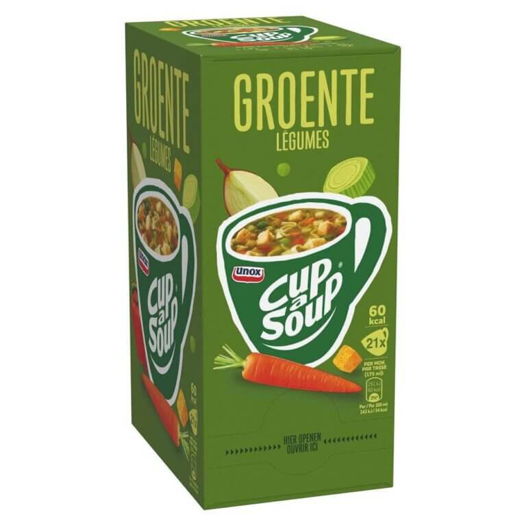 Cup a Soup Groente 21 Zakjes Koffiebron