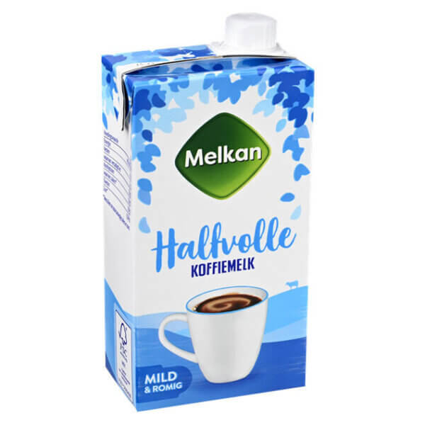 Melkan Halfvolle koffiemelk 20 x 465ml