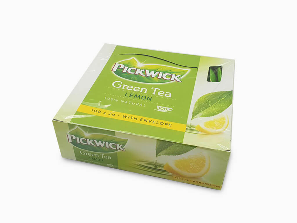 Afwijzen Altijd gebroken Pickwick Thee groene thee citroen envelop 100 stuks – Koffiebron